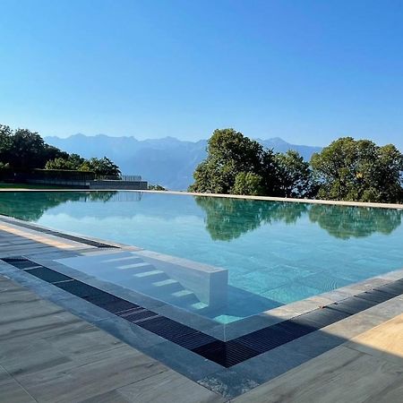 Les Terrasses De Lavaux 1 - Appartement De Luxe Avec Vue Panoramique Et Piscine Puidoux المظهر الخارجي الصورة