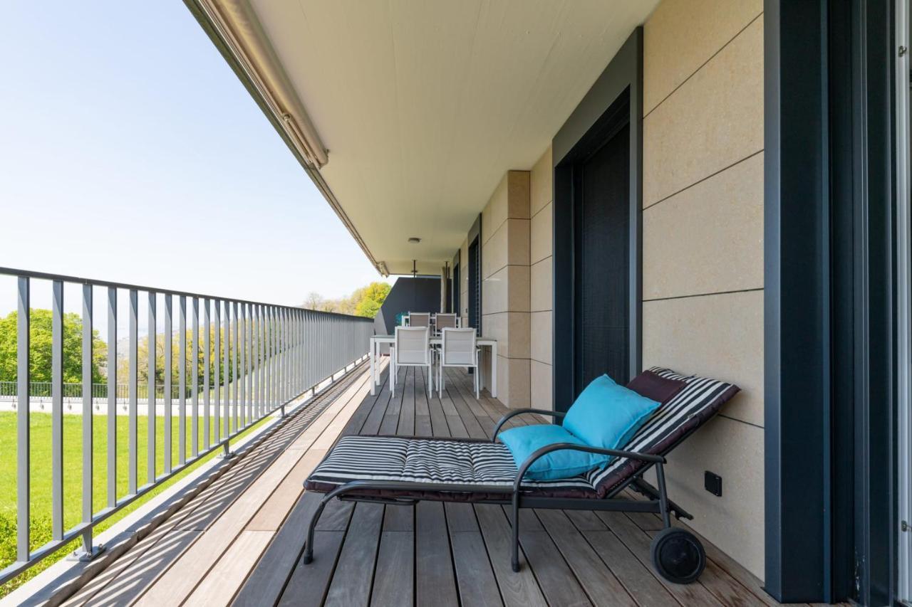 Les Terrasses De Lavaux 1 - Appartement De Luxe Avec Vue Panoramique Et Piscine Puidoux المظهر الخارجي الصورة